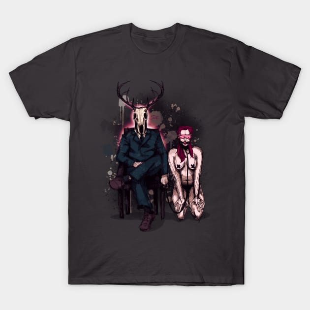 Deer Daddy: Sit T-Shirt by LVBart